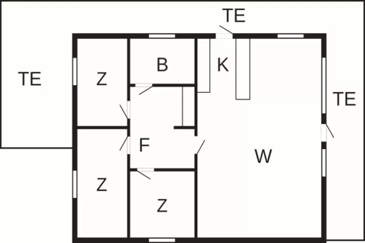 Maison de vacances pour 6 a Lemvig-Plan