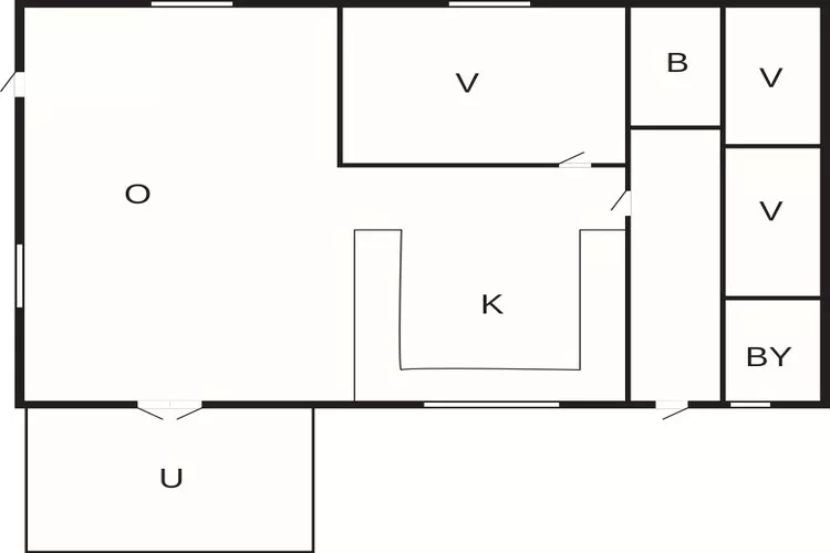 Refuge cotier serein a Hegedal-By Traum-Plan