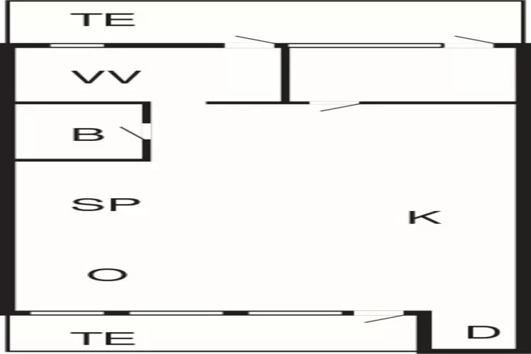 4 person holiday home in Bogense-Floor plan