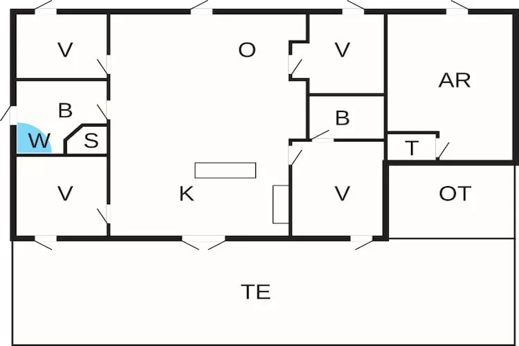 9 person holiday home in Dannemare-Floor plan