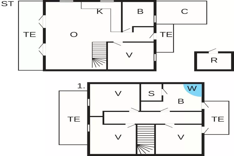 8 person holiday home in Gjern-Floor plan
