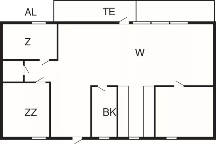 6 person holiday home in SORUNDA-Floor plan
