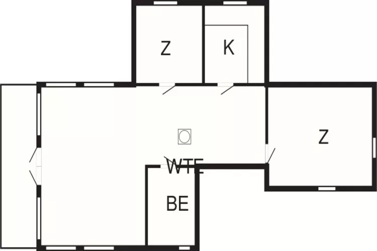 4 person holiday home in ÅKERSBERGA-Floor plan