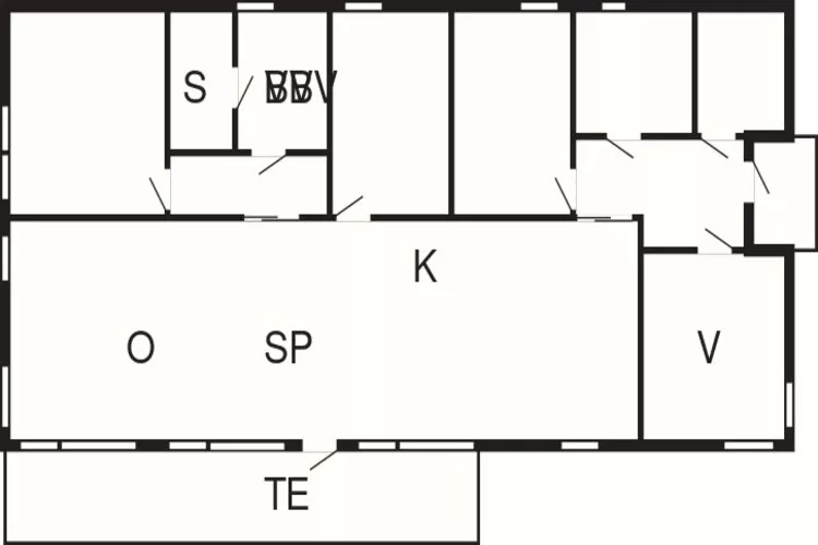 10 Personen Ferienhaus in Fåvang-Grundriss