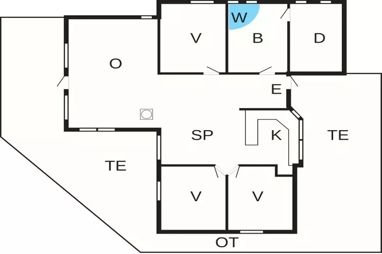 Luxury Haven near Havneby-By Traum-Floor plan