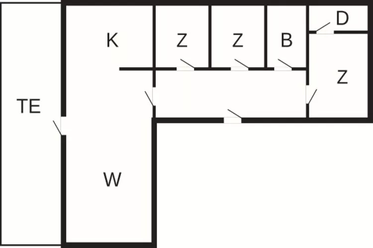 6 person holiday home in Løgstør-Floor plan