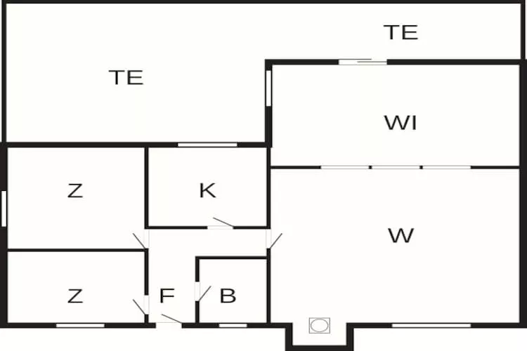 Bright Cottage with Garden Terrace-By Traum-Floor plan