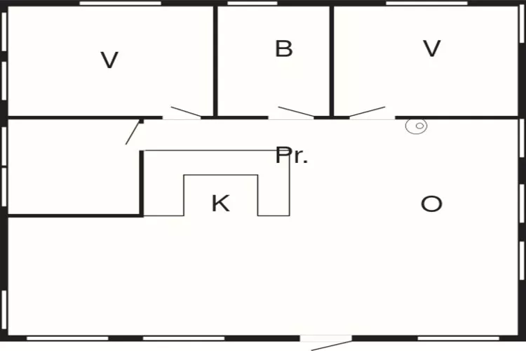 Sunny Retreat in Arrild Oasis-By Traum-Floor plan