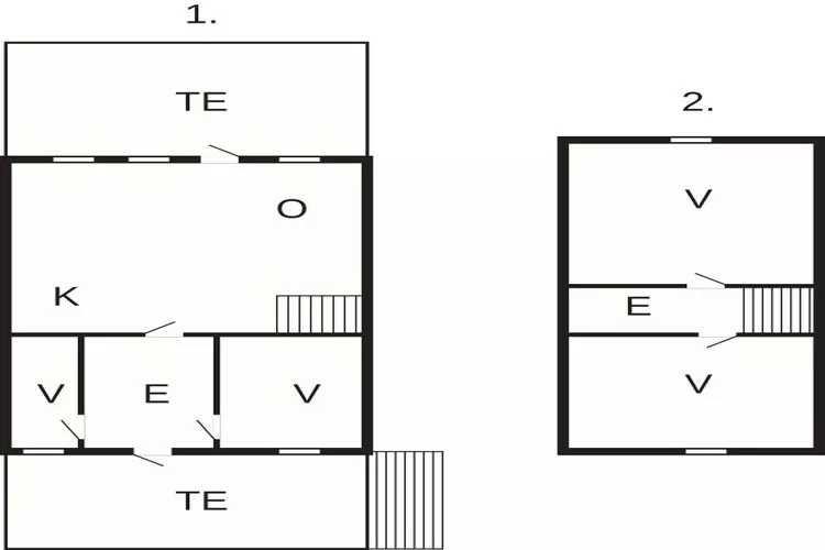 6 person holiday home in Seim-Floor plan