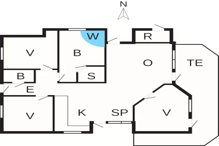 Tranquil Retreat in Thorsminde-By Traum-Floor plan