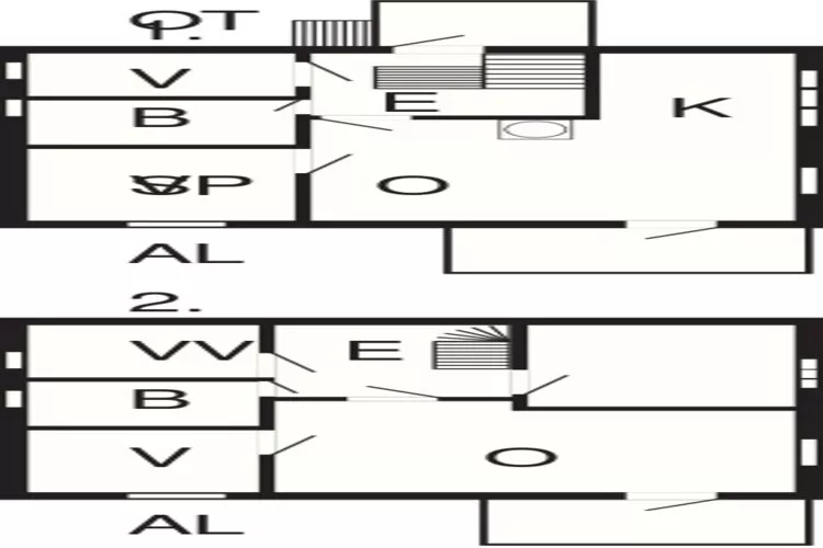 8 person holiday home in Revsnes-Floor plan