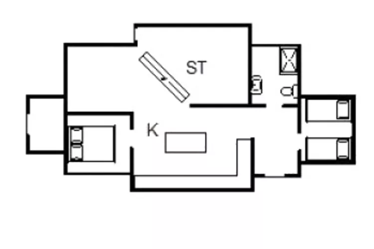Cosy Retreat in Henne Strand-By Traum-Floor plan