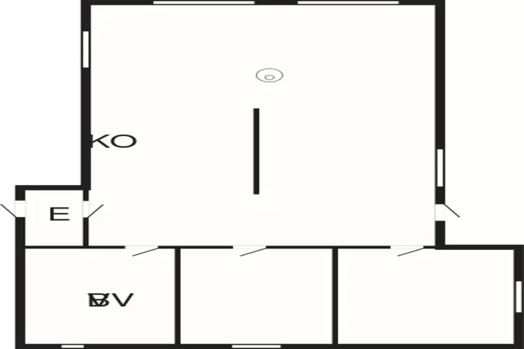 Maison de vacances pour 6 a Vittsjö-Plan
