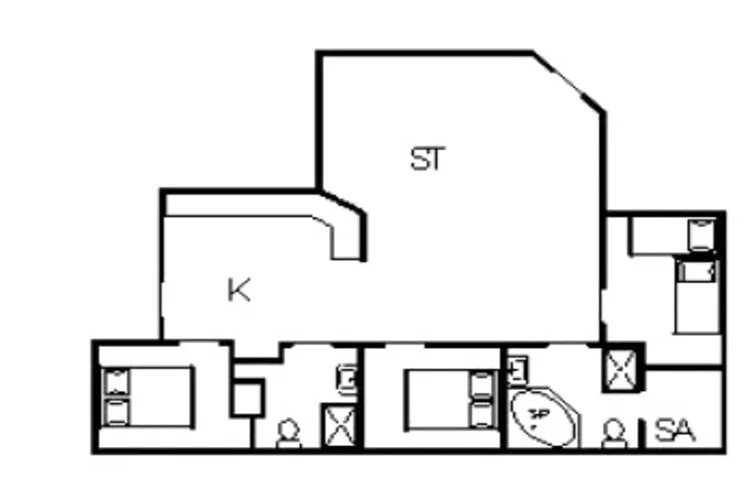 Maison de vacances pour 6 a Henne-Plan