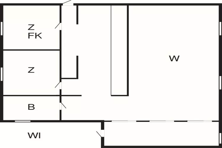 5 person holiday home in ÅKERSBERGA-Floor plan