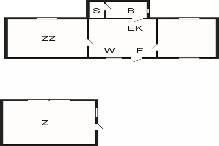 Tranquil Lake View Cottage-By Traum-Floor plan