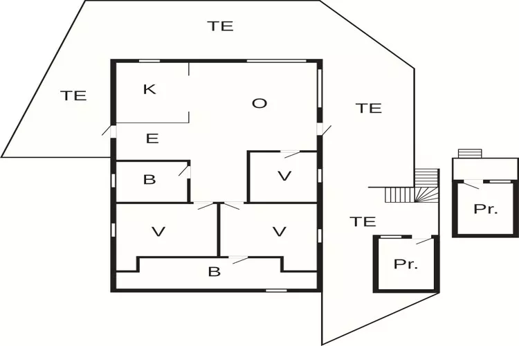 7 person holiday home in KLOKKARVIK-Floor plan