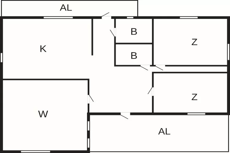 Vintage Forest Retreat-By Traum-Floor plan
