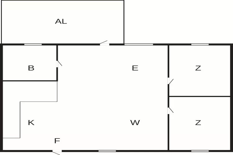 Refuge rustique en Smaland-By Traum-Plan