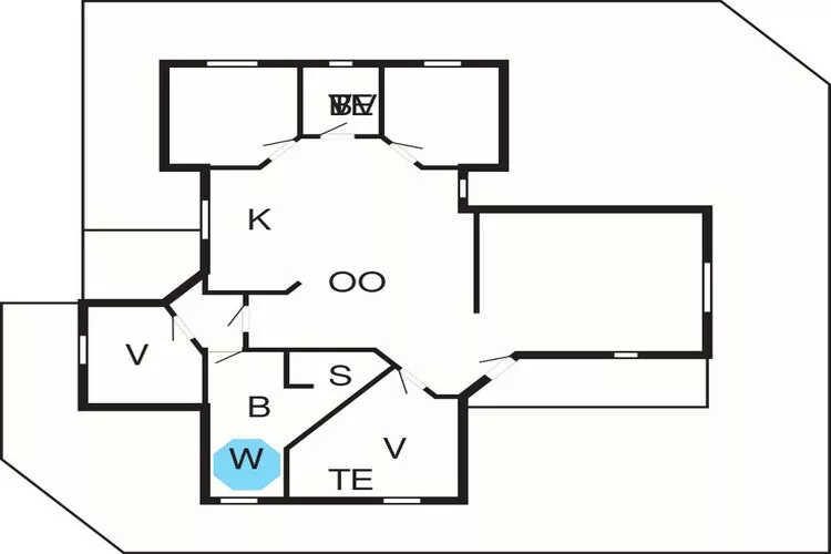 Luxurious Beach Retreat in Blavand-By Traum-Floor plan