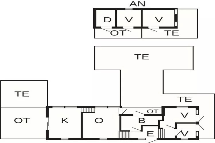 Maison de vacances pour 8 a Ebeltoft-Plan