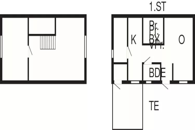 4 Personen Ferienhaus in Olofström-Grundriss
