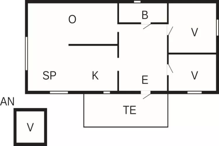 Refuge confortable a Gesunda-By Traum-Plan
