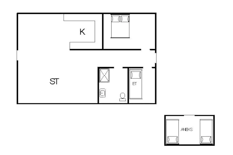 Cozy Cottage Retreat in Blavand-By Traum-Floor plan