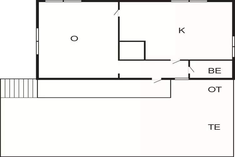 4 person holiday home in Smögen-Floor plan