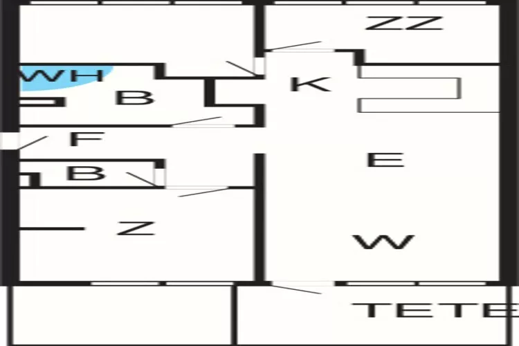 8 person holiday home in Ringkøbing-Floor plan