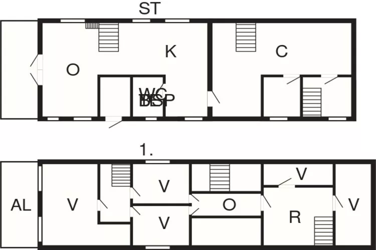 Maison de vacances pour 10 a Fur-Plan