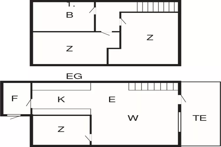 6 person holiday home in Rømø-Floor plan