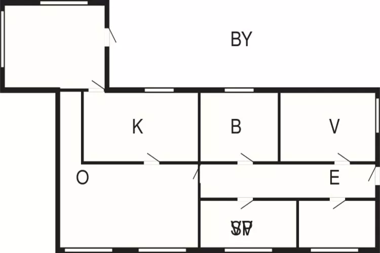6 person holiday home in Ærøskøbing-Floor plan