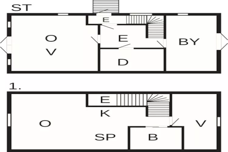 7 person holiday home in Bud-Floor plan