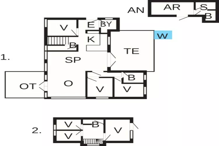12 person holiday home in Væggerløse-Floor plan