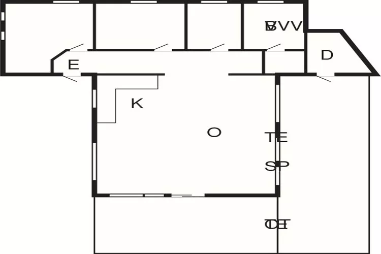 Chalet cotier confortable a Blokhus-By Traum-Plan