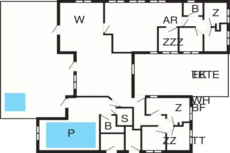 Maison de vacances pour 18 a Fjerritslev-Plan