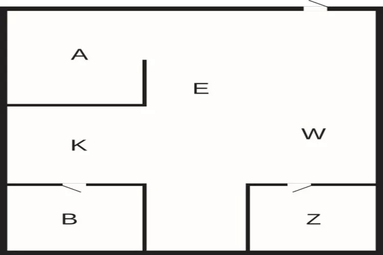 4 person holiday home in Løkken-Floor plan
