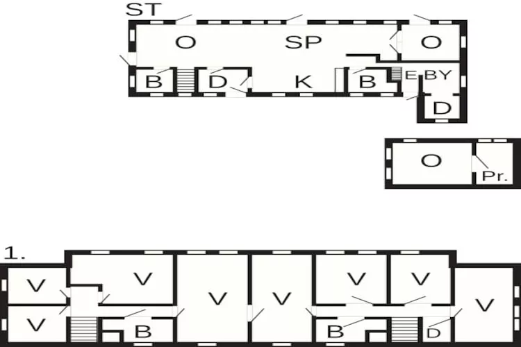 21 person holiday home in Hurup Thy-Floor plan