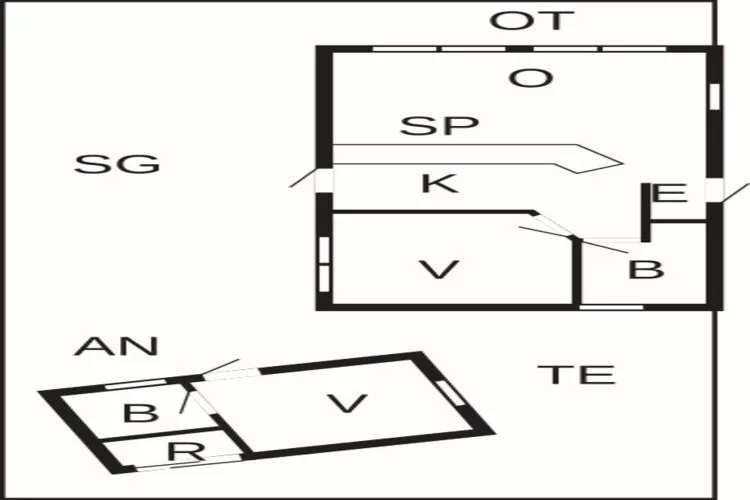Maison de vacances pour 4 a Esbjerg V-Plan