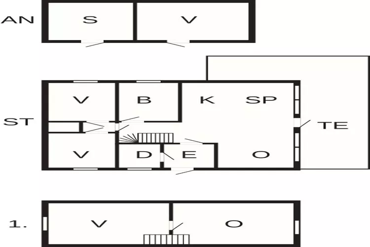 6 person holiday home in Bindalseidet-Floor plan