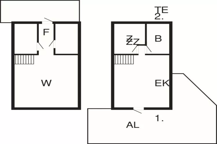 6-Person Holiday Home Rubbestadneset-Floor plan