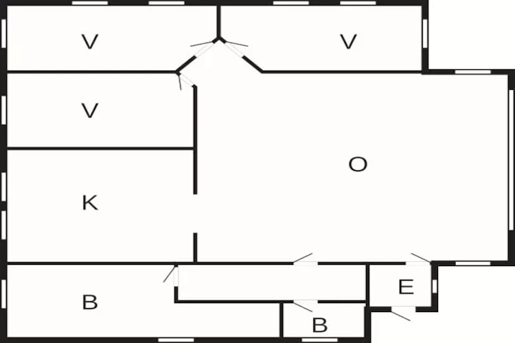 Maison de vacances pour 6 a Kirke Hyllinge-Plan