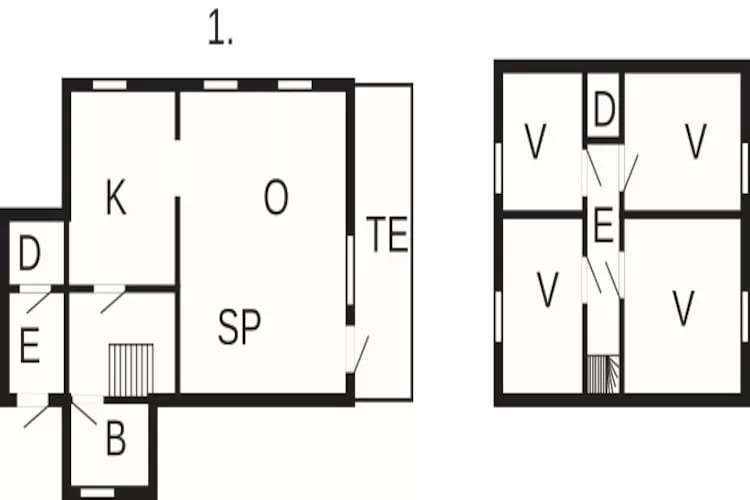 9 person holiday home in Lyngseidet-Floor plan