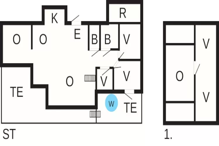8 person holiday home in SVEIO-Floor plan