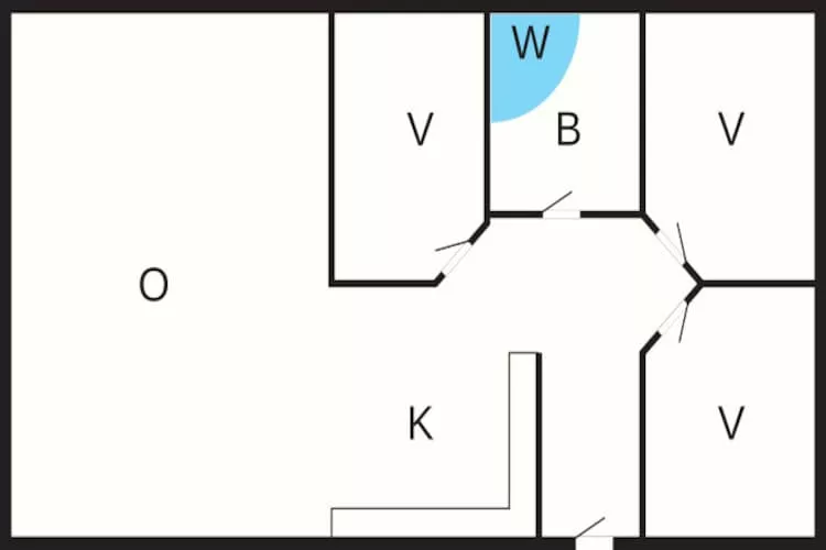 Maison de vacances pour 6 a Nykøbing Sj-Plan