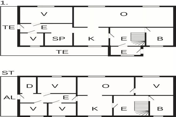 9 person holiday home in KORTGARDEN-Floor plan