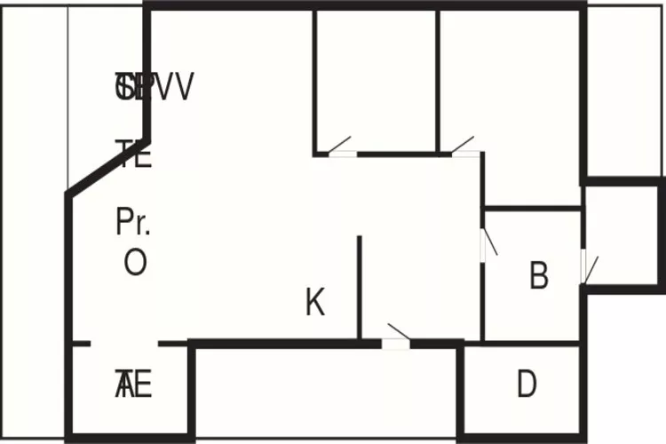 Maison de vacances pour 4 a Hemmet-Plan