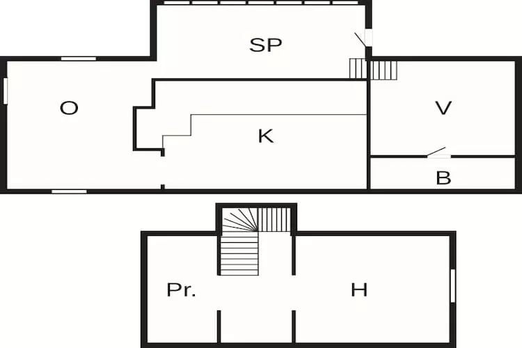 5 Personen Ferienhaus in Fjärås - Grundriss