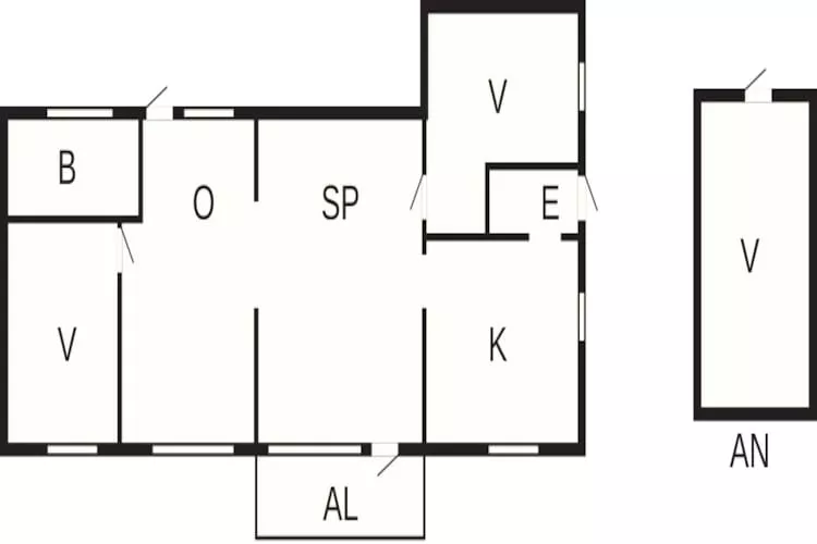 6 Personen Ferienhaus in TROLLHÄTTAN-Grundriss